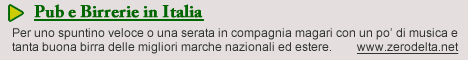Pub e birrerie italiane